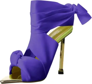 Stiletto Sandals for Women Fashion Casual Cross Straps Lace up Hollow Thin High Heel Shoes Summer Solid Pointed Toe Open Toe Heeled Sandals