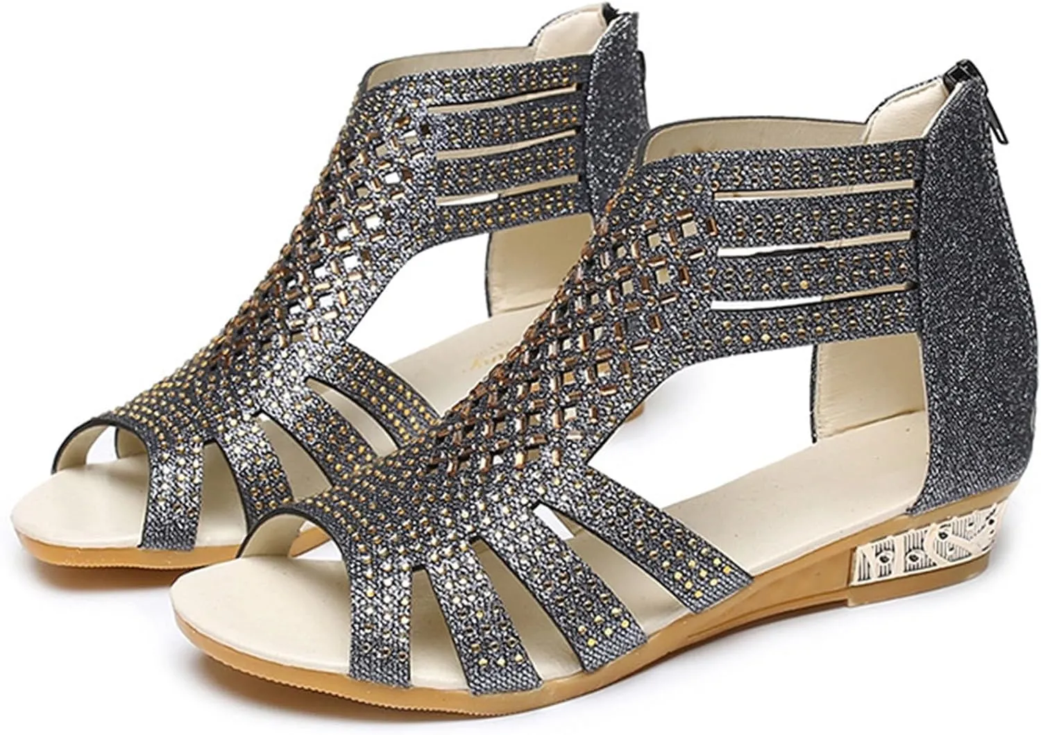 Stylish Summer Women's Sandals Open Toe Flat Casual Design Perfect for Everyday Wear and Beach Trips