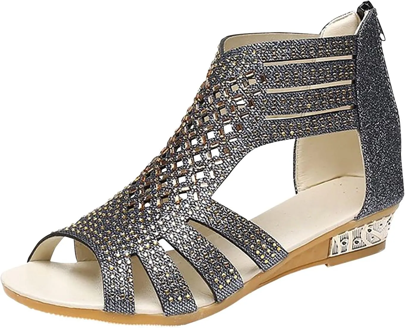 Stylish Summer Women's Sandals Open Toe Flat Casual Design Perfect for Everyday Wear and Beach Trips