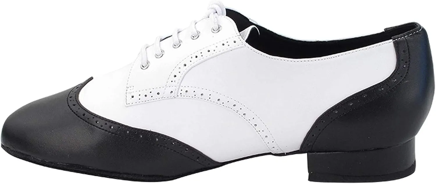 Very Fine Men's Ballroom Salsa Coaching Dance Shoes PP301DBEB Dance Shoes (Bundle of 5) 1 Inch Heel