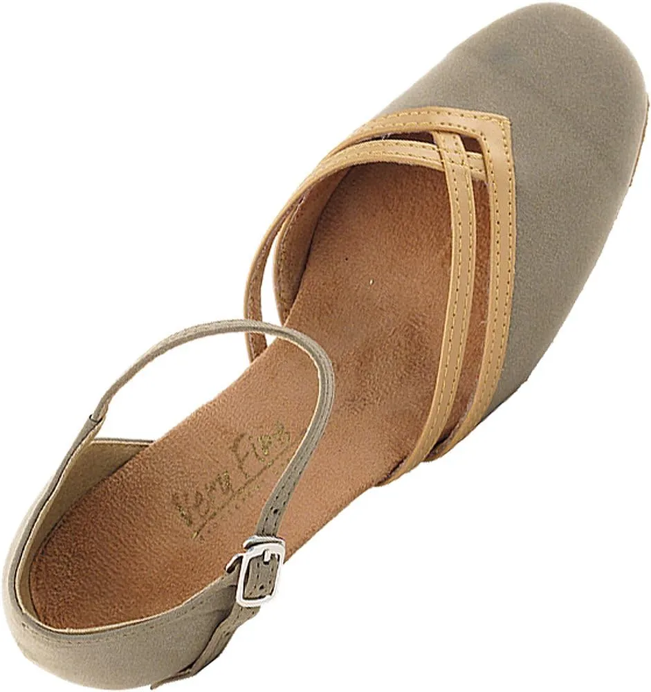 Very Fine Womens Ballroom Dance Shoes Party Salsa Practice Shoes 8881EB Comfortable Dance Shoes 1" (Bundle of 5)