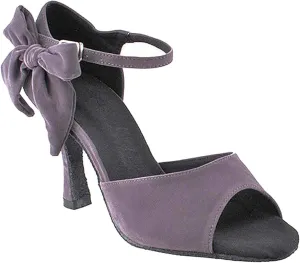 Very Fine Women's Ballroom Dance Shoes Tango Wedding Salsa Dance Shoes Ribbon Grey Sera7010EB Comfortable Dance Shoes 2.5" Heel 5 M US [Bundle of 5]