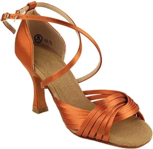 Very Fine Women's Ballroom Dance Shoes Tango Wedding Salsa Shoes S1001EB Comfortable Dance Shoes 2.5"