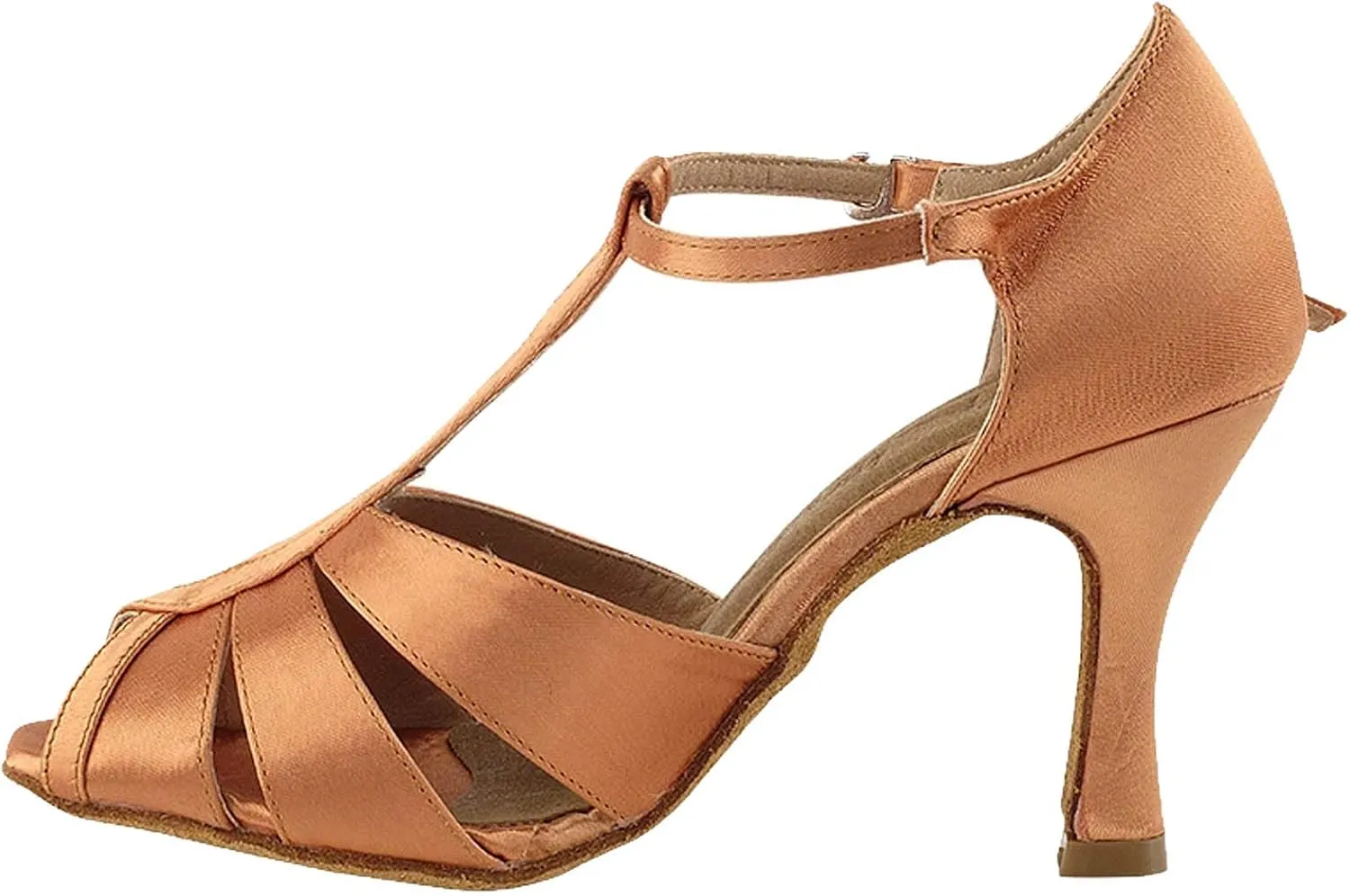 Very Fine Women's Ballroom Dance Shoes Tango Wedding Salsa Shoes Sera7037EB Comfortable Dance Shoes 3" [Bundle of 5]