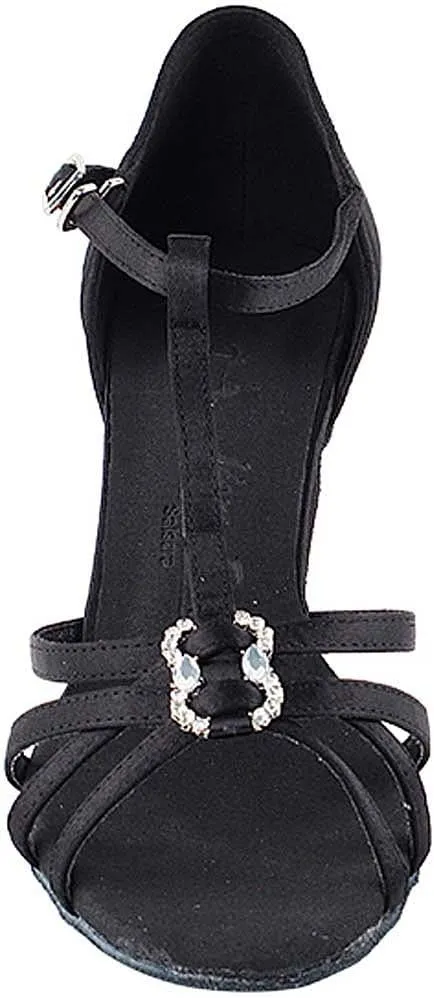 Very Fine Women's Black Ballroom Tango Wedding Party Salsa Dance Shoe Sera Dance Shoes (Bundle of 4)- Various Styles