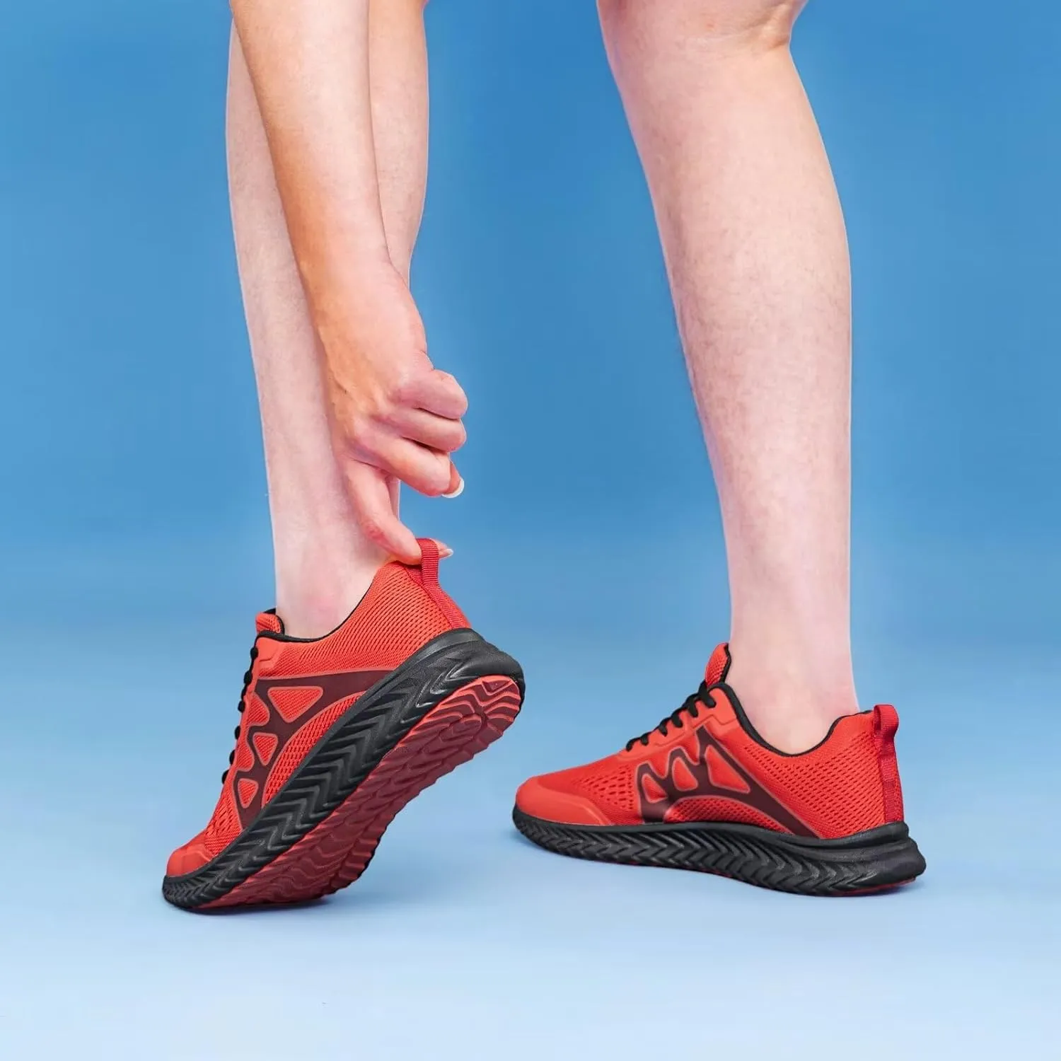 vibdiv Sneakers Women Runners Walking Shoes Wide Rubber Fitness Training Tennis Gym Wide Non-Slip Stylish