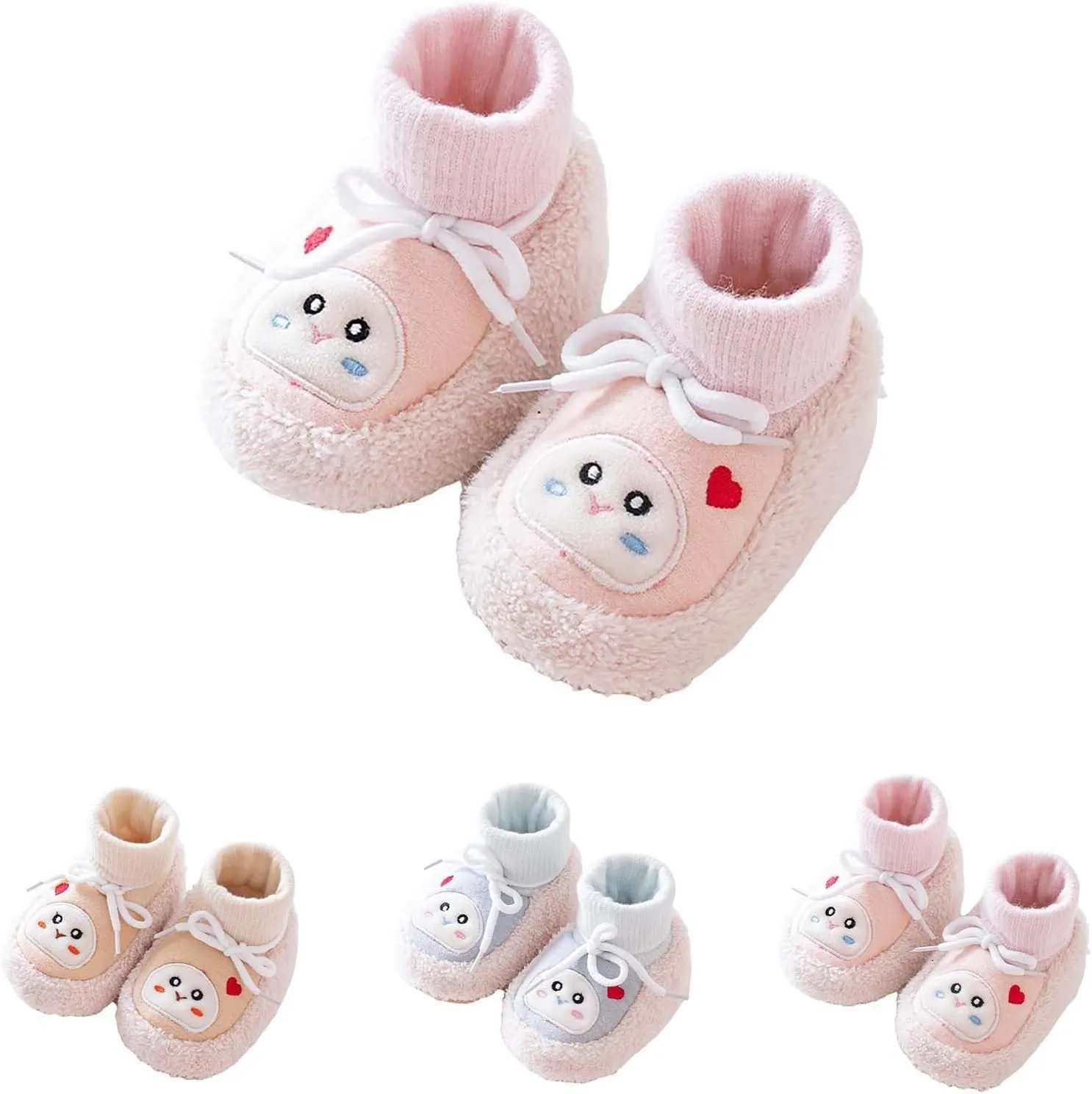Walking Shoes Winter Infant Toddler Shoes Boys Girls Baby Shoes Soft Sole Slip On Shoes Cute Lightweight Breathable