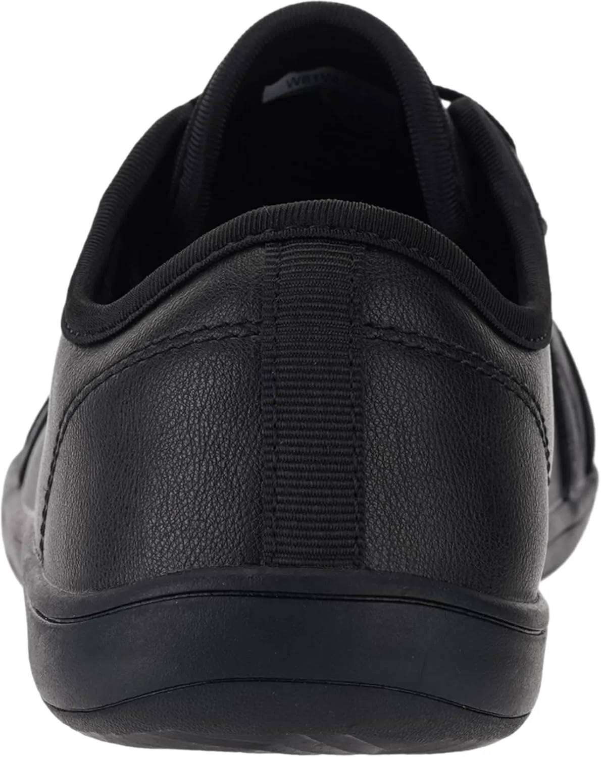 WHITIN Women's Canvas/Leather Barefoot Shoes | Wide Width Minimalist Sneakers | Classic Fit Low Top