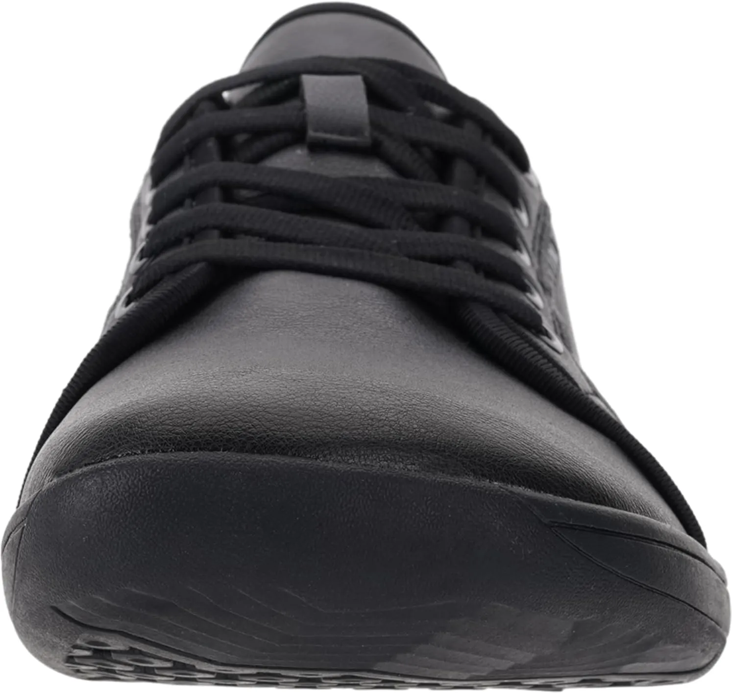 WHITIN Women's Canvas/Leather Barefoot Shoes | Wide Width Minimalist Sneakers | Classic Fit Low Top