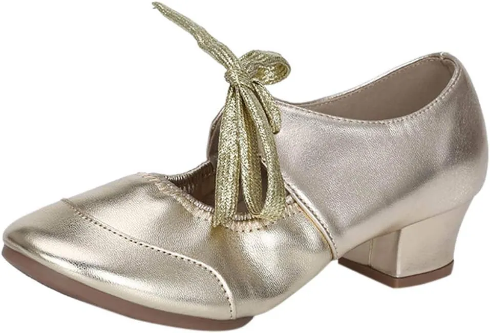Women Ladies Dancing Prom Ballroom Latin Ballet Dance Singles Shoes Womens Platform Sandals Size 11, 5