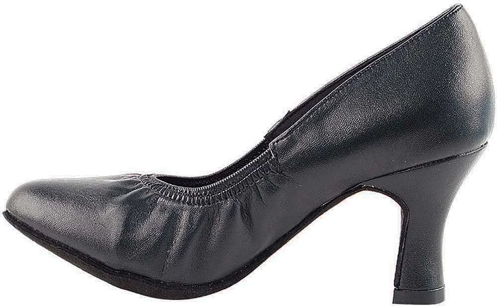 Women's Ballroom Dance Shoes Tango Wedding Salsa Shoes C9624EB Comfortable-Very Fine 2.5"[Bundle of 5]