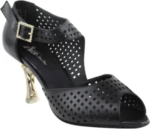 Women's Ballroom Dance Shoes Tango Wedding Salsa Shoes CD3003EB Comfortable-Very Fine 3" [Bundle of 5]