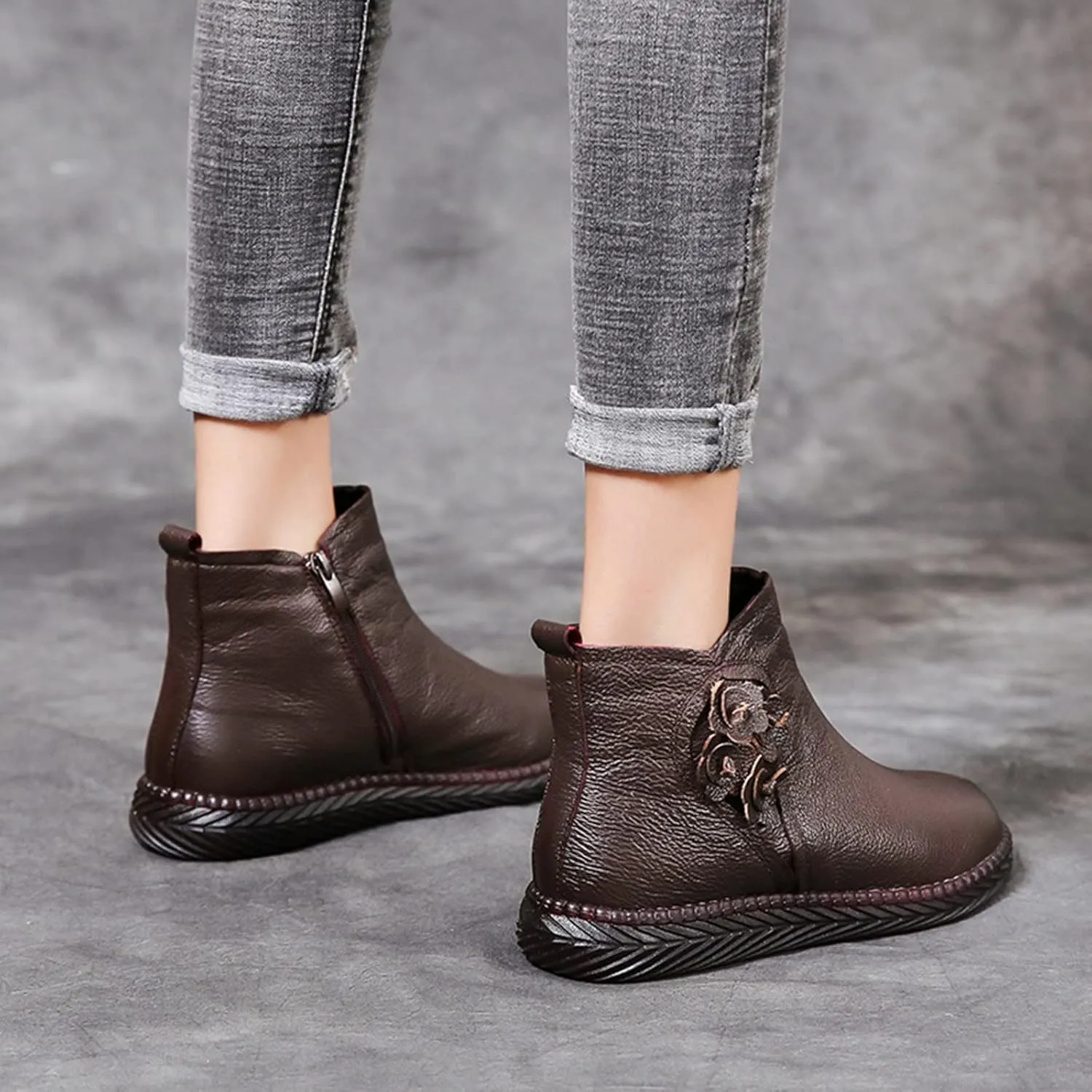 Womens Boots Fall 2024 Ankle Womens Booties with Heel Black Womens Cowboy Boots Womens Bootie with Heel Round Toe Pointed Toe