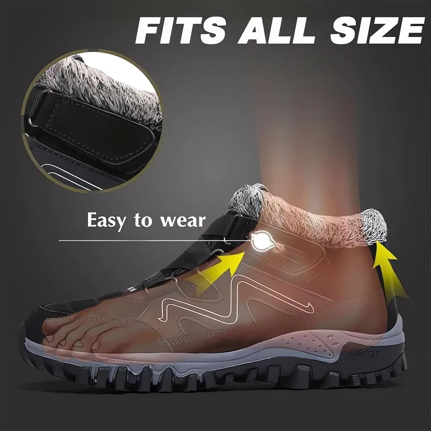 Womens Boots Snow Snow Boots Women Waterproof Insulated with Heel Cup Boots Women Winter Fuzzy Womens Waterproof Boots Tall Zipper Botas De Invierno Contra Agua Mujer