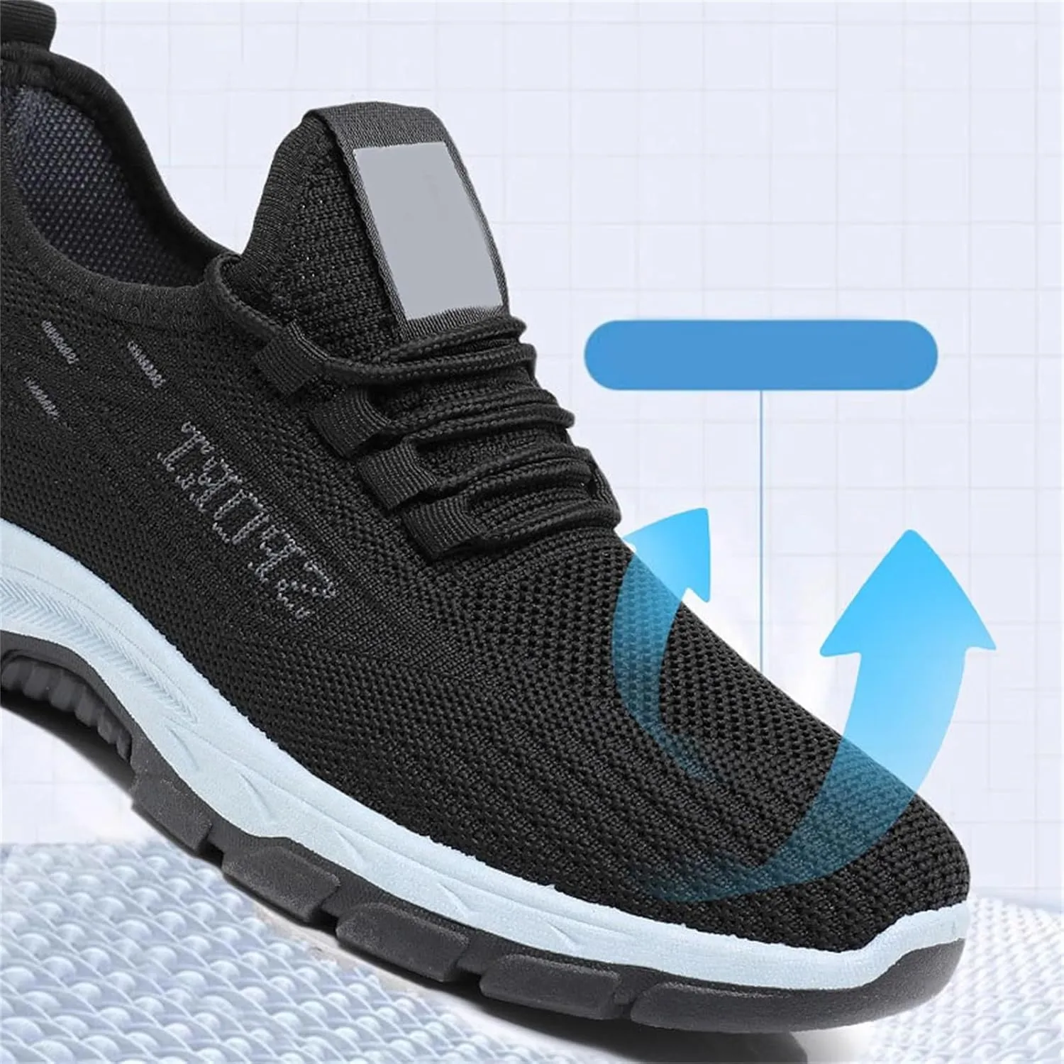 Womens Comfortwear Ortho Shoes Gym Tennis Athletic Mesh Sneakers Lightweigh Arch Support Breathable Sports Walking Shoes