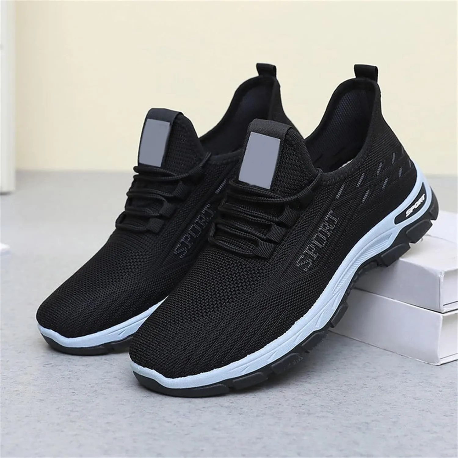 Womens Comfortwear Ortho Shoes Gym Tennis Athletic Mesh Sneakers Lightweigh Arch Support Breathable Sports Walking Shoes