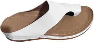 Women's Large Size Casual Sandal Slippers Clip Toe Slope Heel Fish Mouth Sandals Beach Solid Color Sandal Slippers