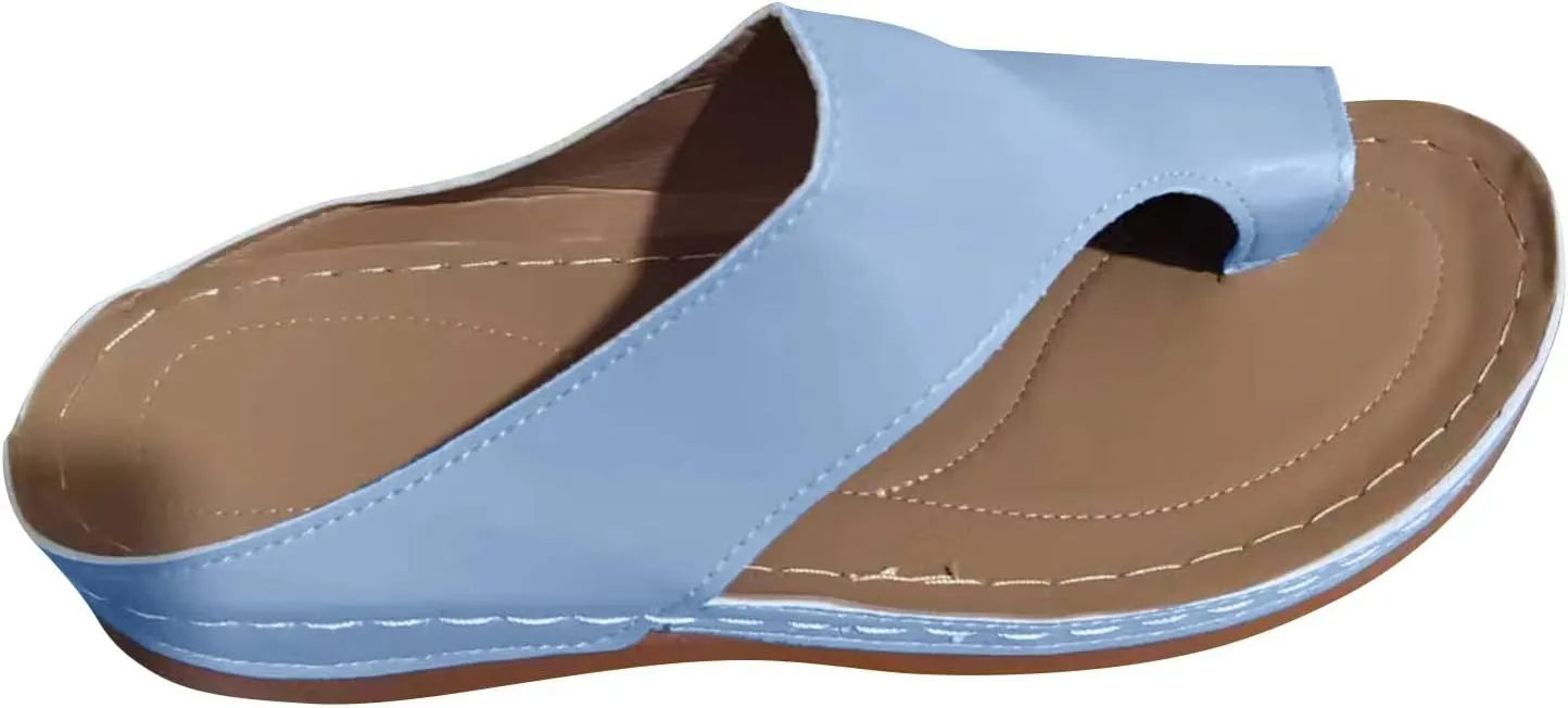 Women's Large Size Casual Sandal Slippers Clip Toe Slope Heel Fish Mouth Sandals Beach Solid Color Sandal Slippers