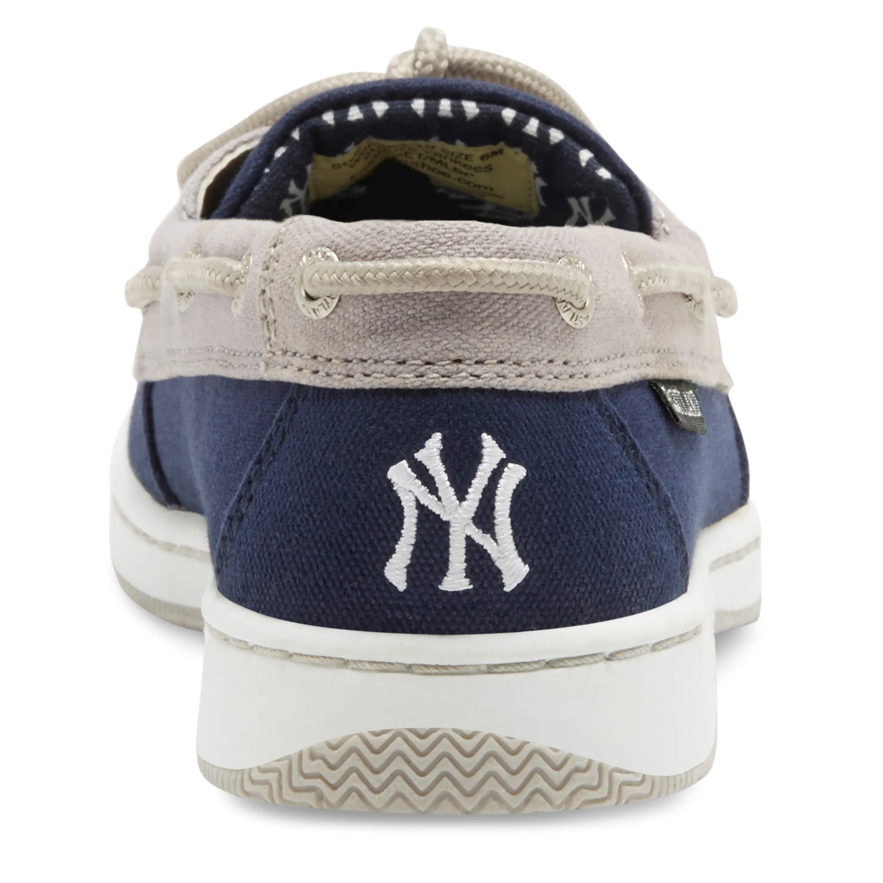 Women's Sunset MLB New York Yankees Canvas Boat Shoe