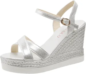 Women'Sandanls Thick Chunky Heeled Slippers Buckle Open Toe Lazy Slip On Female Casual Shoes for Summer Ankle Strap Battle Wedge Hight Heel Trendy Wide Feet construction slipper lacrosse G29-Pink